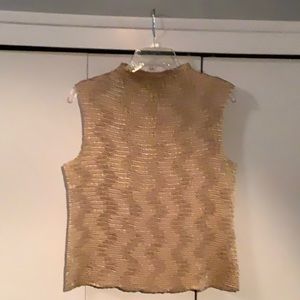 Gold Stretchy Top